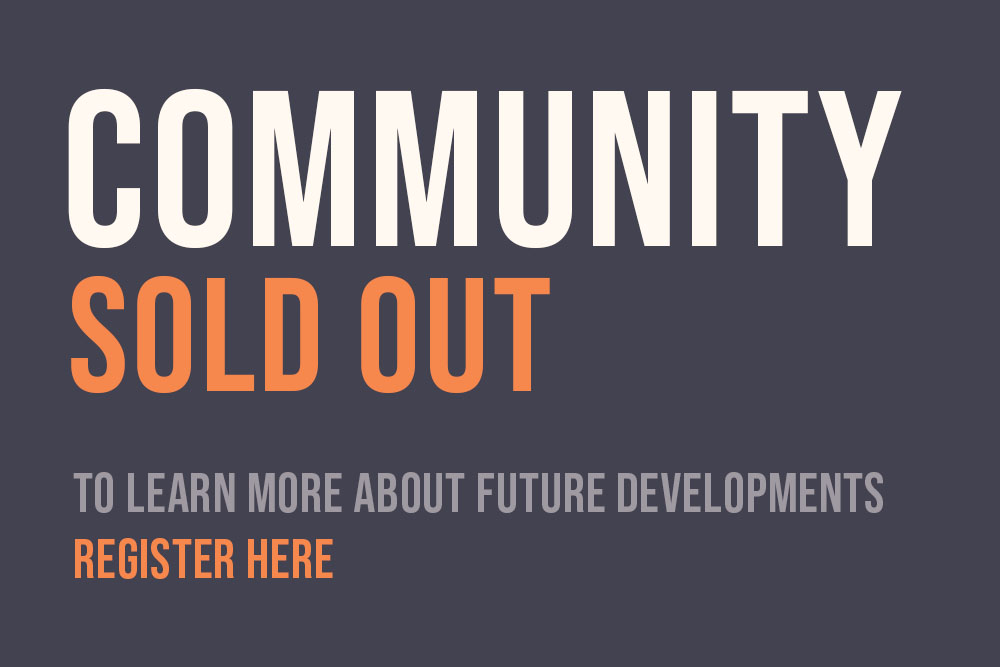 Community SOLD OUT